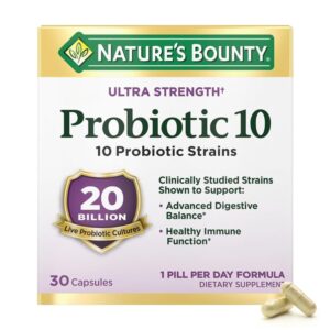 Nature’s Bounty Probiotics Capsule – 30 capsules