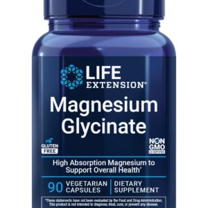 Life Extension Magnesium glycinate/bisglycinate Capsule – 90 capsules