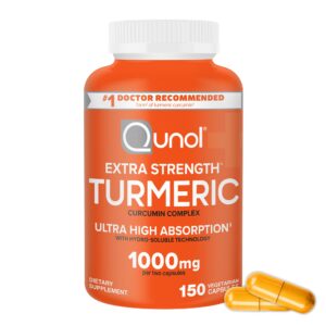 Qunol Curcumin/turmeric extract 1000 mg – 150 count
