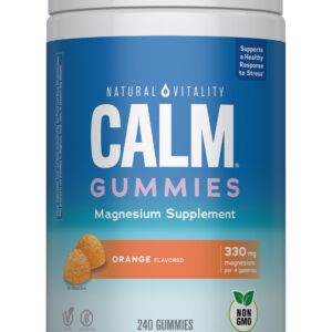 Natural Vitality Calm Relaxation Formulas 330 mg Gummy