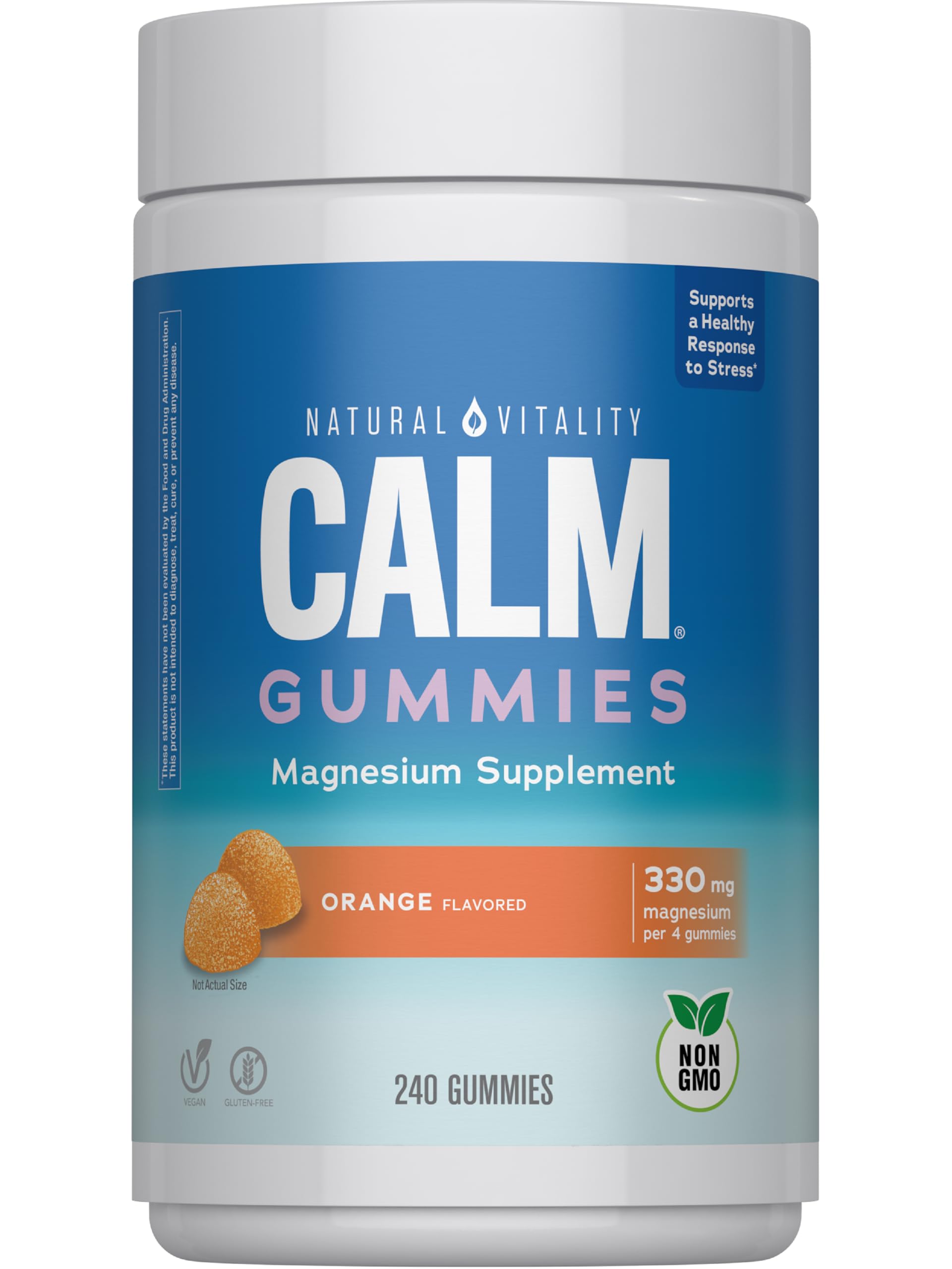 Natural Vitality Calm Relaxation Formulas 330 mg Gummy