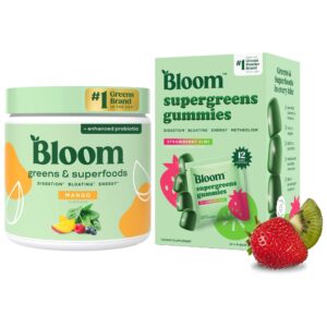 Bloom Super Greens Powders Gummy