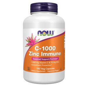 NOW Foods Zinc Capsule – 180 capsules