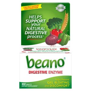 Beano Digestive Enzymes Tablet – 100 tablets