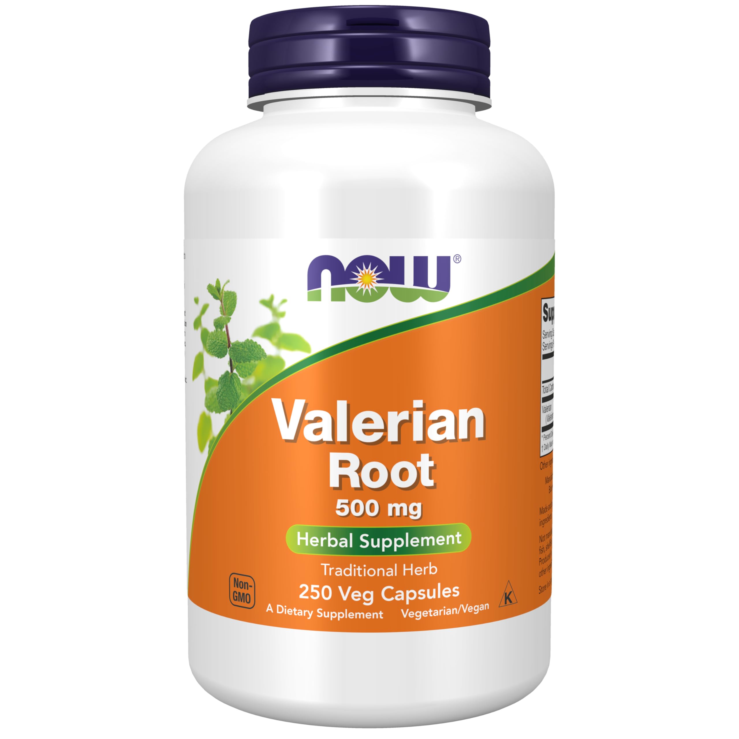 NOW Foods Valerian 500 mg Capsule – 250 capsules