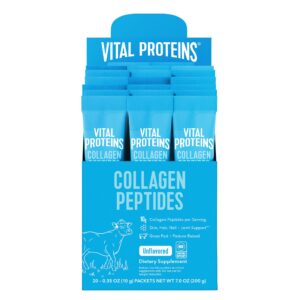 Vital Proteins Hydrolyzed collagen peptides Powder – 20 count