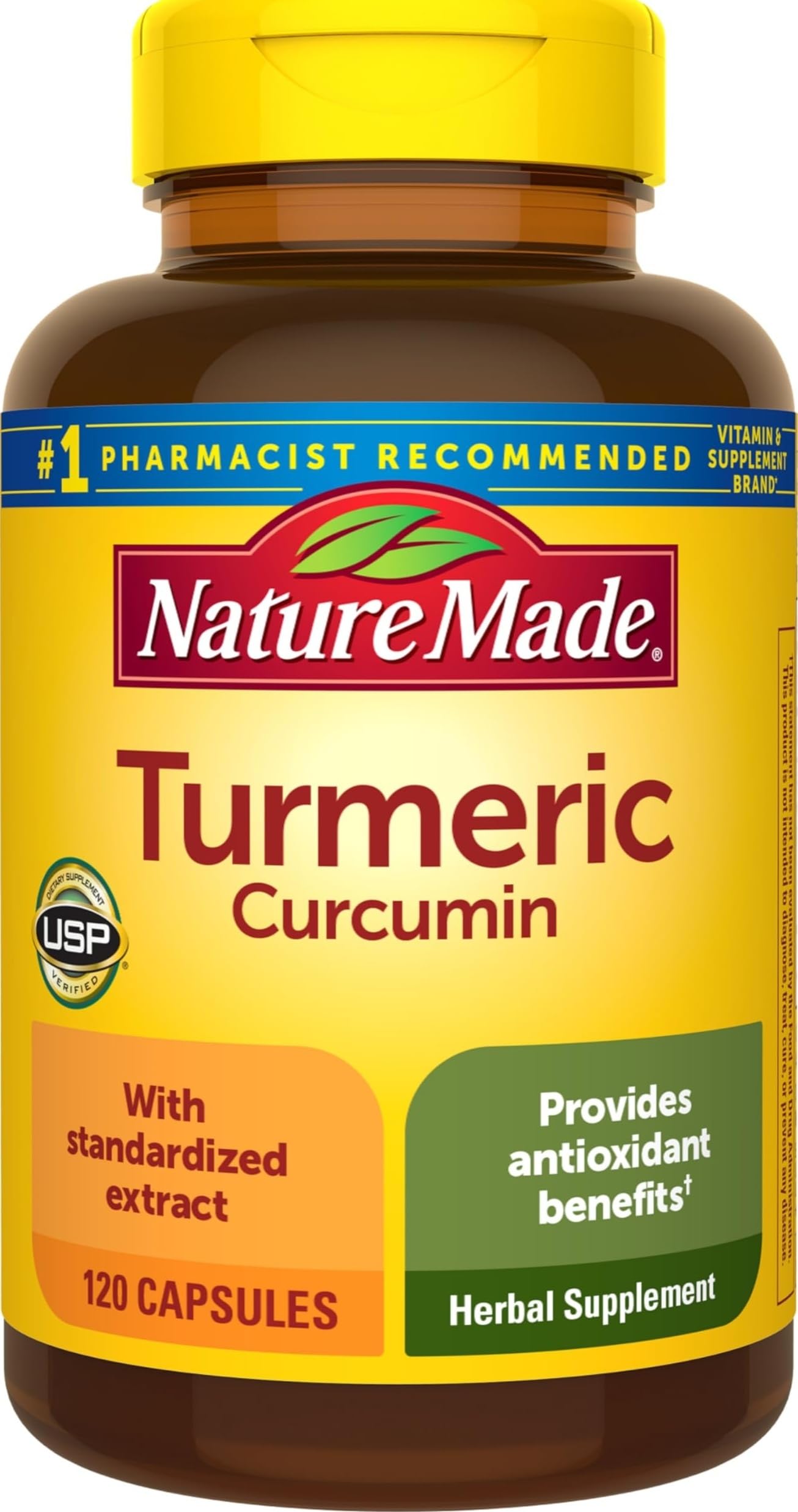 Nature Made Curcumin/turmeric extract 500 mg Capsule – 120 capsules