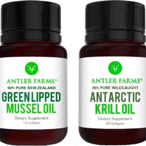 Antler Farms NZ Green Lipped Krill oil omega-3