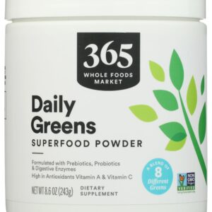 365 by Whole Foods Market Greens Powders – 8.6 OZ