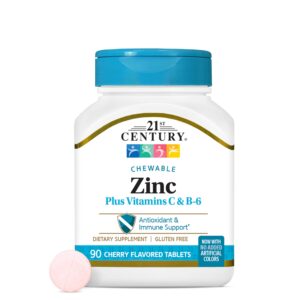 21st Century Zinc Chewable – 90 count
