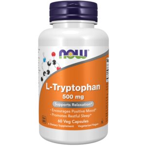 NOW Foods Relaxation Formulas 500 mg Capsule – 60 capsules
