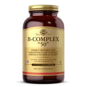 Solgar B Vitamins Capsule – 250 capsules