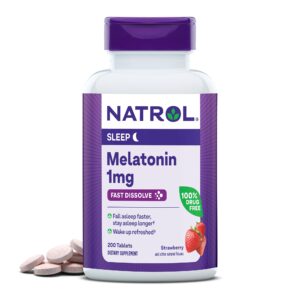 Natrol Melatonin 1 mg Tablet – 200 count