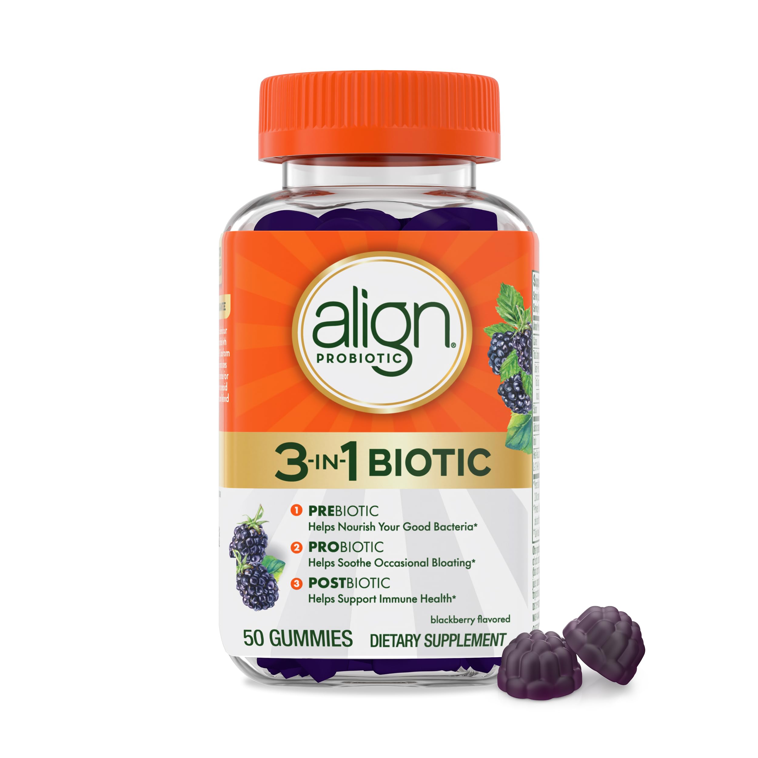 Align Probiotics Gummy – 50 gummies