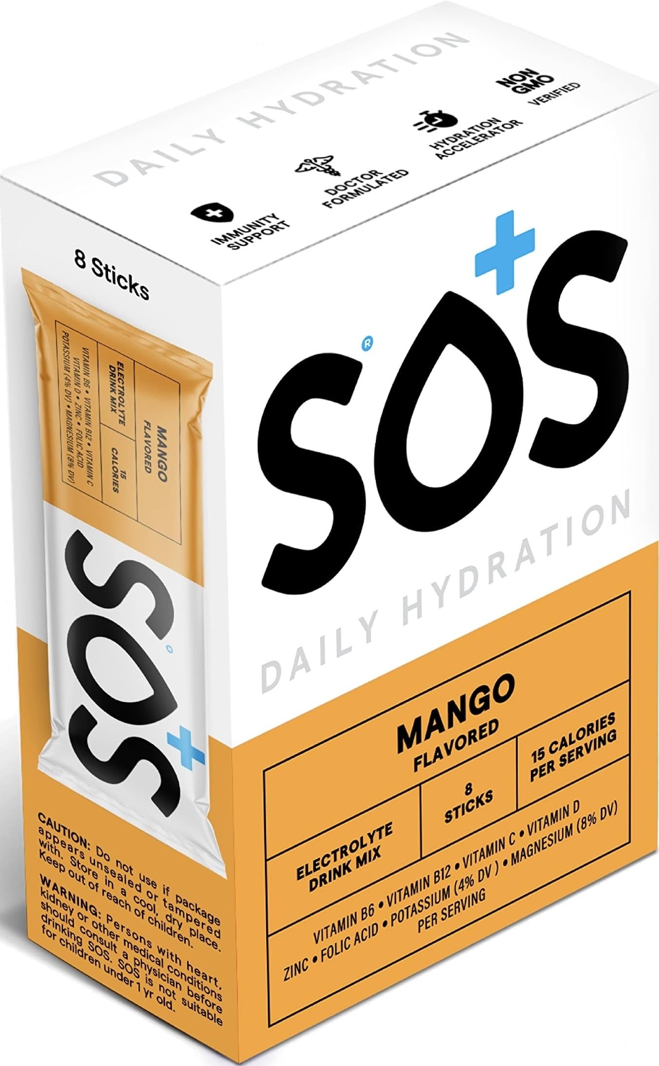SOS Hydration Electrolytes Powder – 8 servings