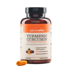NatureWise Curcumin/turmeric extract 500 mg Softgel – 90 count