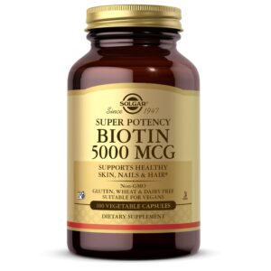 Solgar Biotin 5000 mcg
