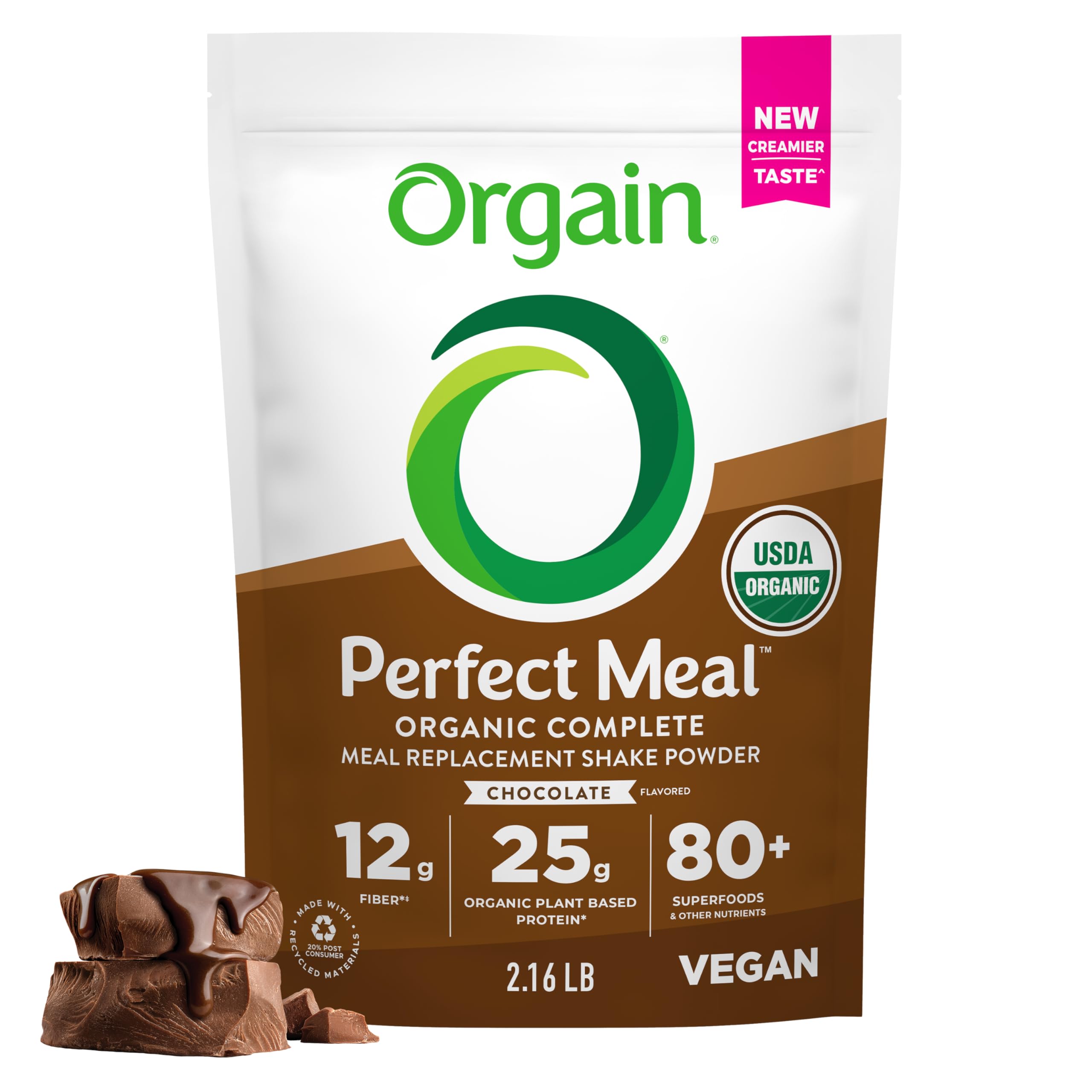 Orgain Vegan Protein Powder – 25 g