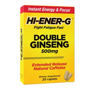Windmill Consumer Products Hi-EnerG Triple Ginseng 500 mg – 20 servings