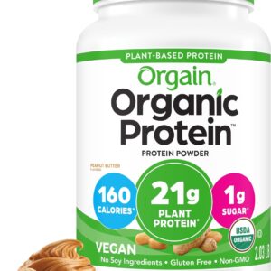 Orgain Vegan Protein Powder – 21 g