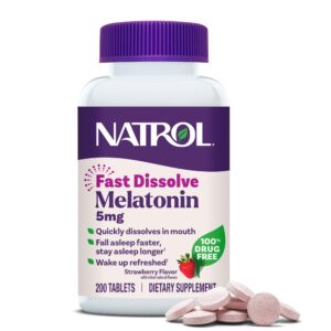 Natrol Melatonin 5 mg Tablet – 200 count