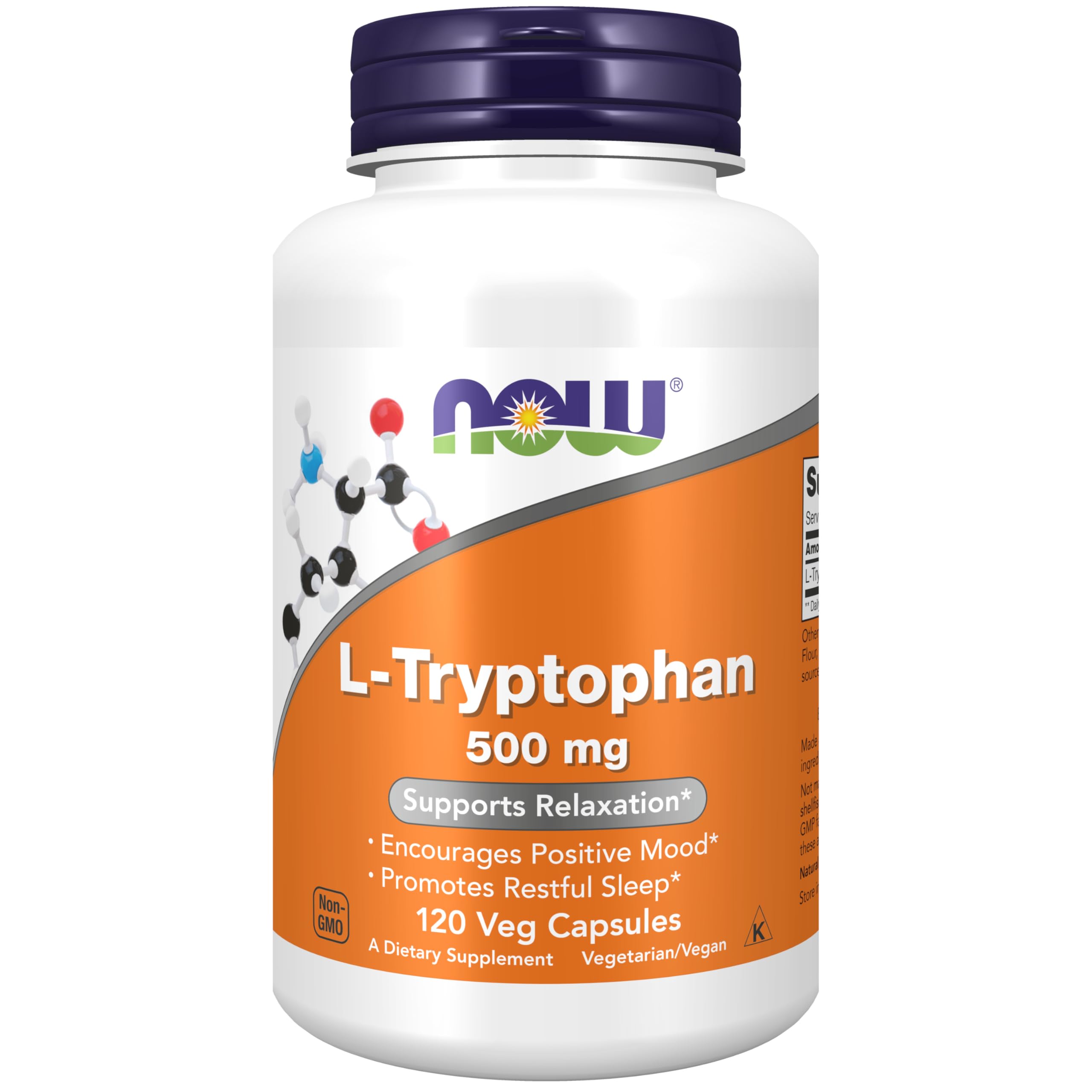 NOW Foods Relaxation Formulas 500 mg Capsule – 120 capsules