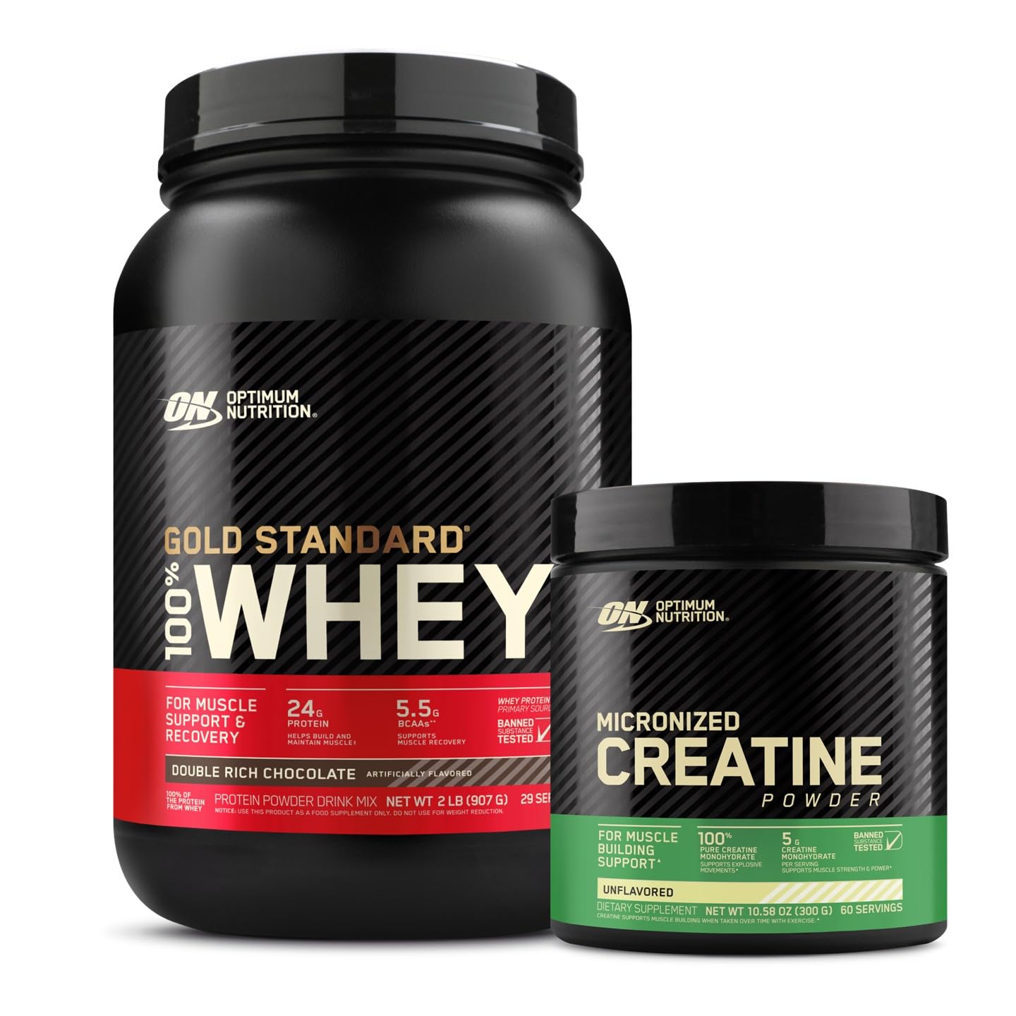 Optimum Nutrition Creatine monohydrate Powder – 2 Lbs