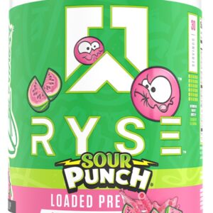 RYSE Loaded Pre-Workout 300 mg Powder – 30 servings