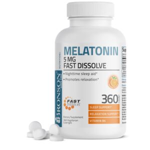 Bronson Melatonin 5 mg Tablet