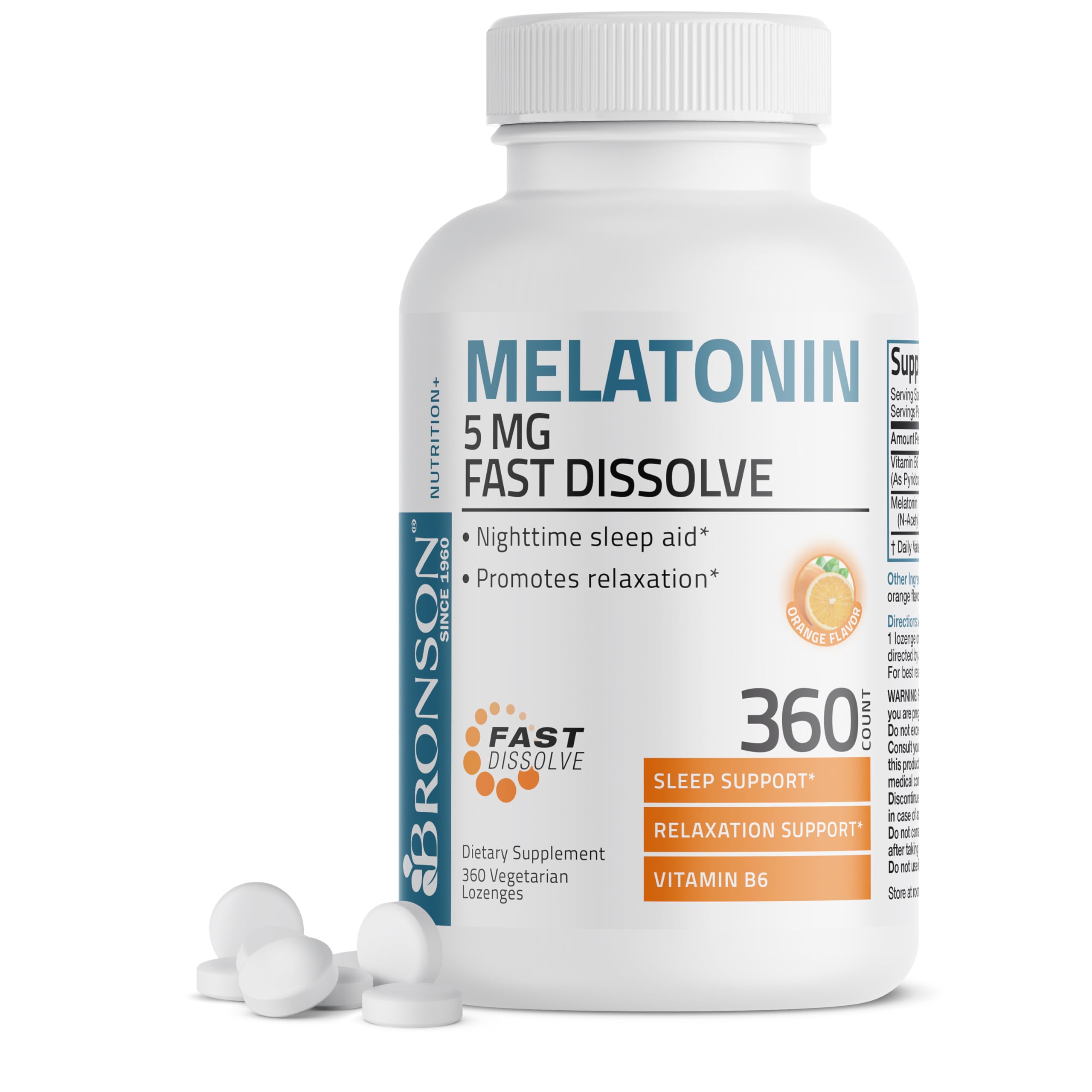 Bronson Melatonin 5 mg Tablet