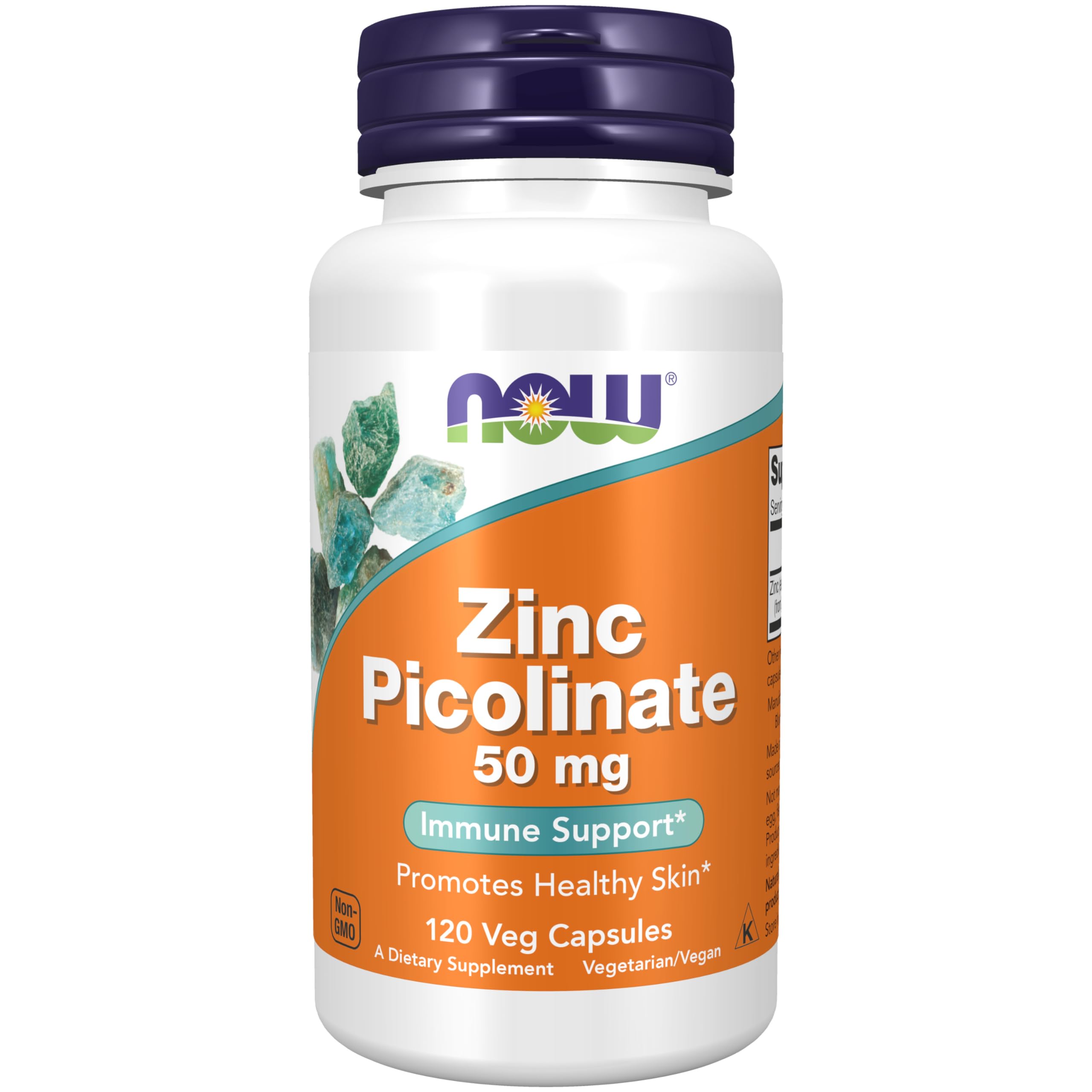 NOW Foods Zinc picolinate 50 mg Capsule – 120 capsules