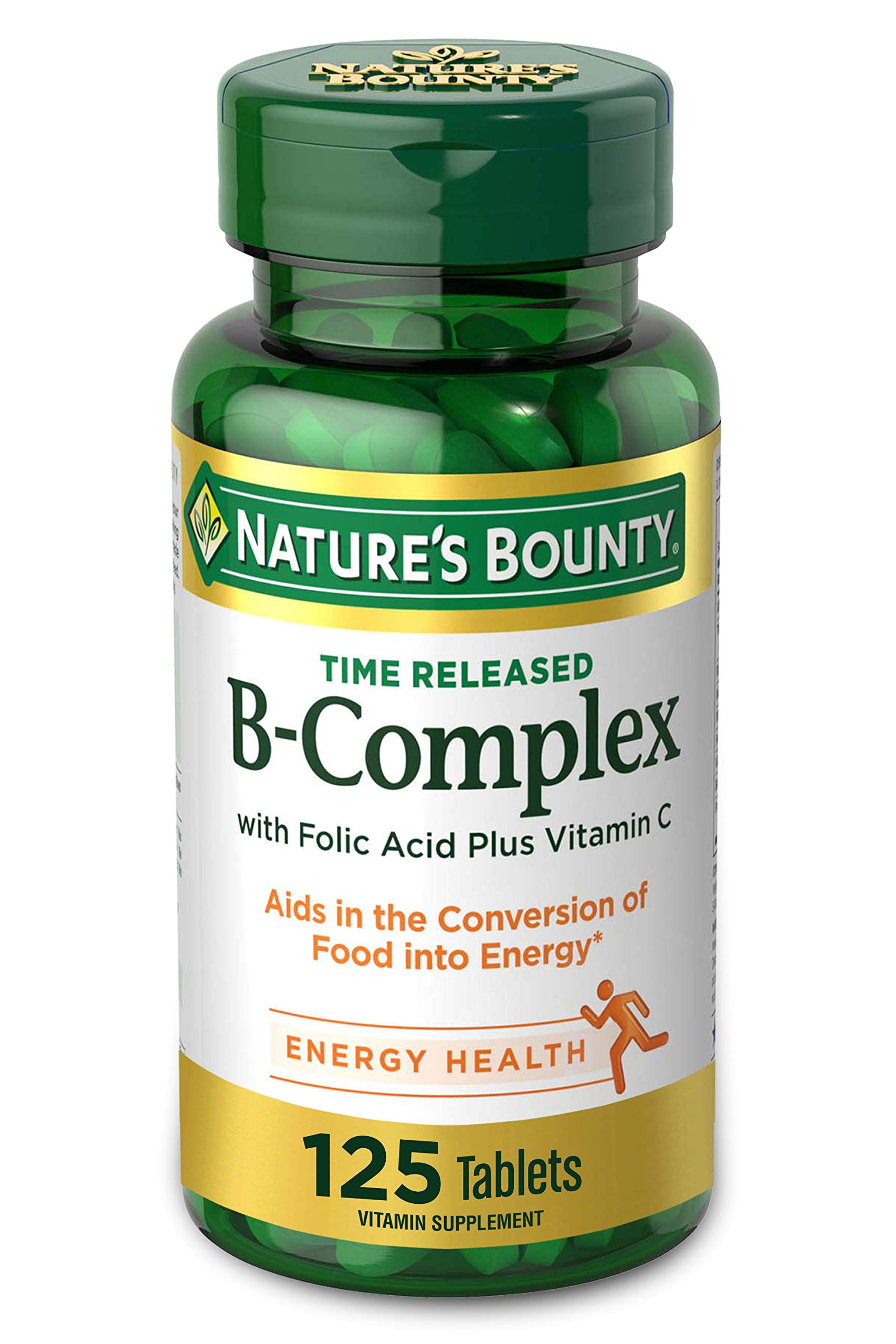 Nature's Bounty B Vitamins Tablet – 125 tablets