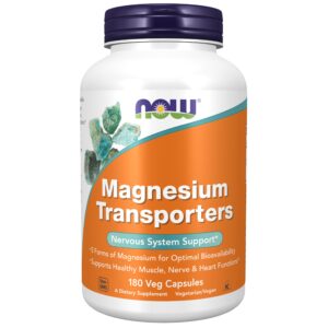 NOW Foods Magnesium Capsule – 180 capsules