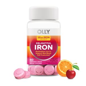 OLLY Iron 18 mg Tablet – 60 count