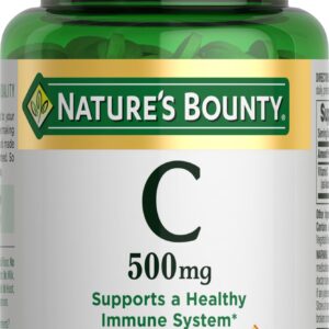 Nature’s Bounty Vitamin C 500 mg Tablet – 100 count
