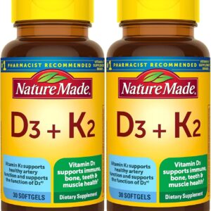 Nature Made Vitamin D3 (cholecalciferol) 5000 IU Softgel – 30 softgels
