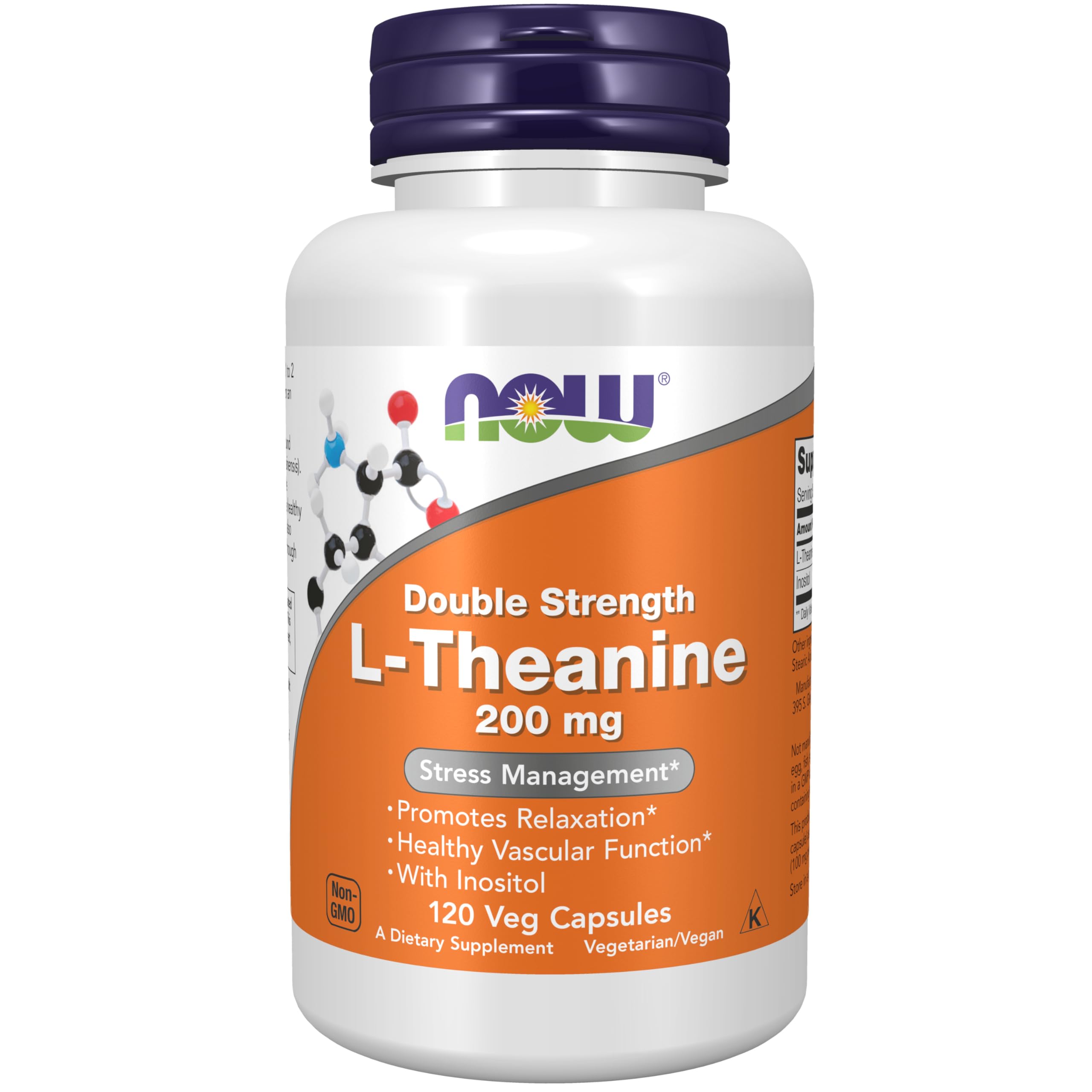 NOW Foods Relaxation Formulas 200 mg Capsule – 120 capsules