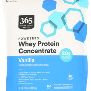 365 by Whole Foods Market, Whey Protein Powder – 32 OZ
