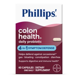 Phillips’ Colon Health Daily Probiotics Capsule – 60 count