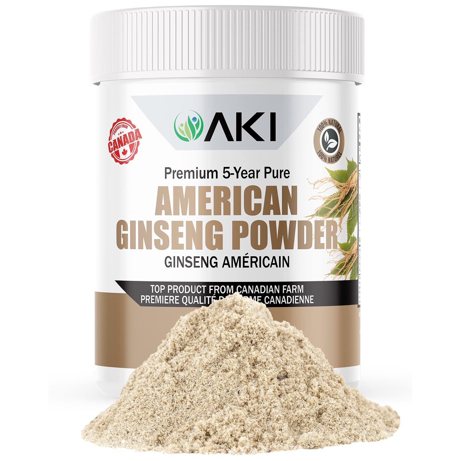 American Ginseng Powder – 1.5 oz