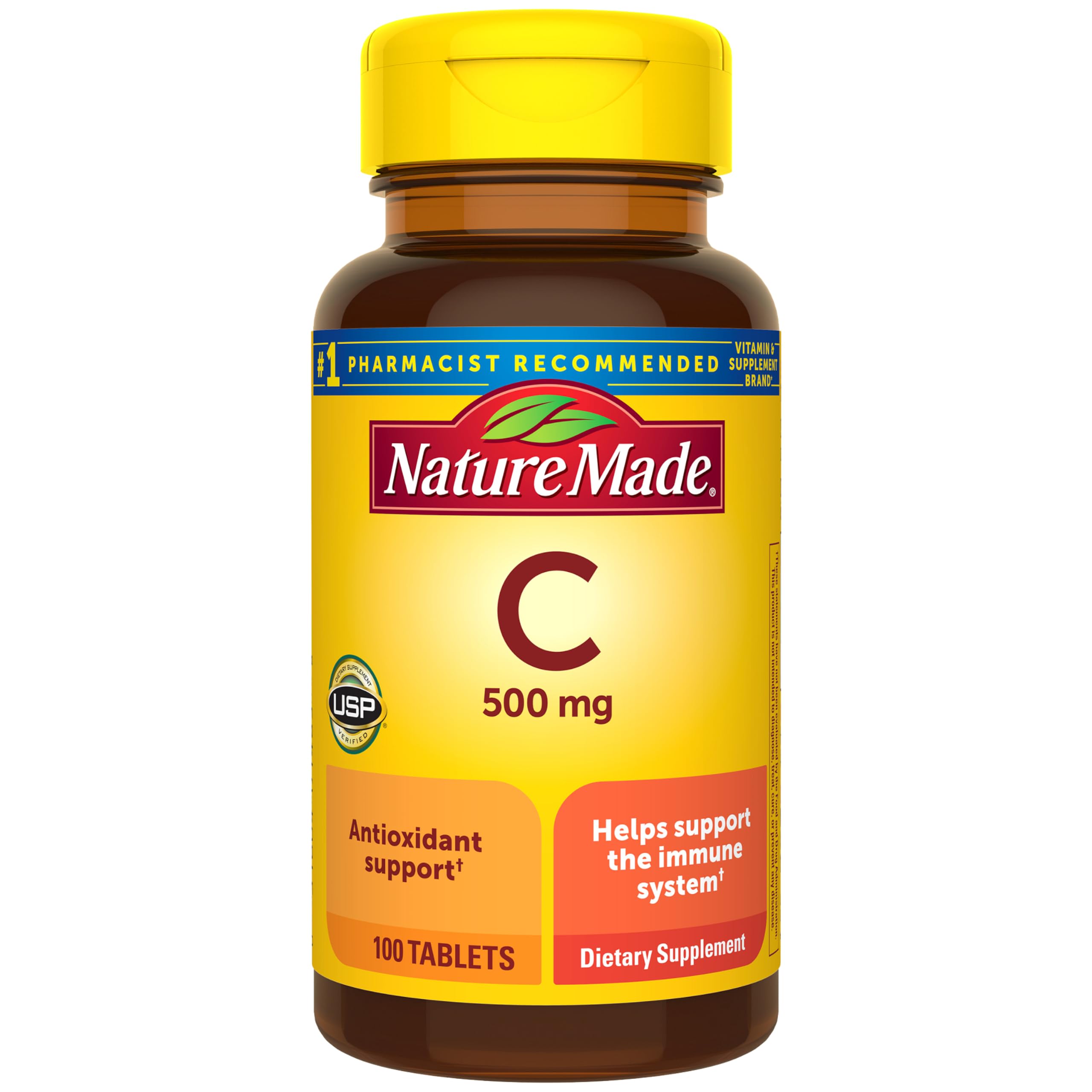 Nature Made Vitamin C 500 mg Tablet – 100 count