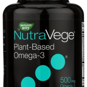 Nature’s Way Algal omega-3 550 mg Softgel – 30 softgels