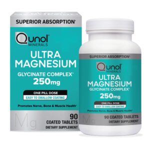 Qunol Ultra Magnesium glycinate/bisglycinate 250 mg