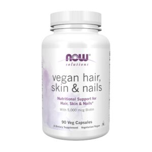 NOW Foods Biotin 5,000 mcg Capsule – 90 capsules