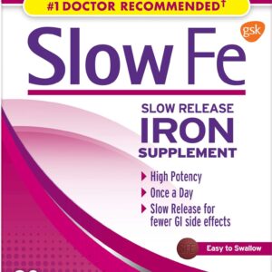 Slow Fe 45mg Iron 45 mg Tablet – 30 tablets