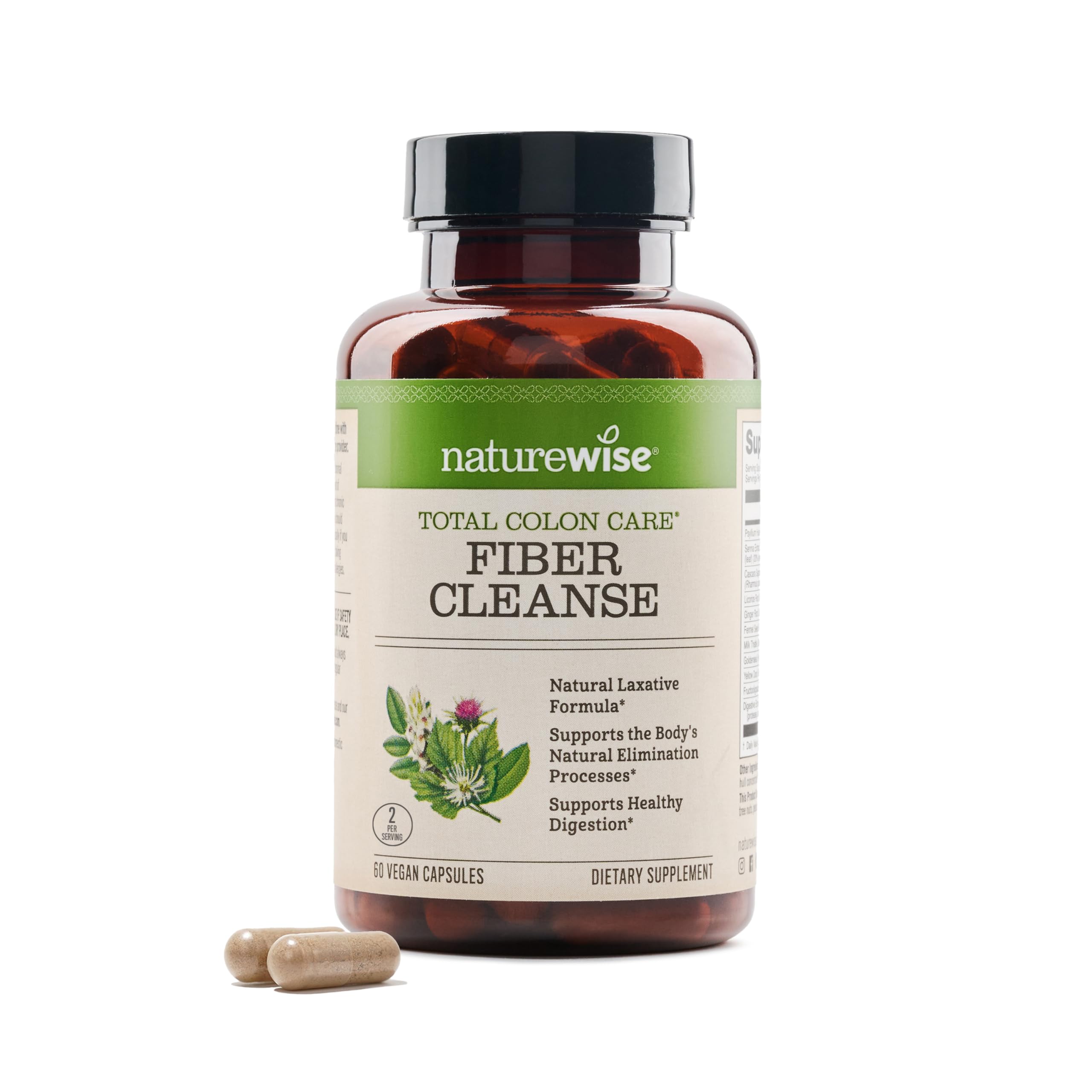 NatureWise Total Colon Care Digestive Enzymes Capsule – 60 capsules