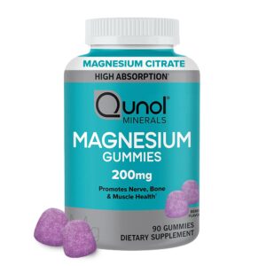 Qunol Magnesium citrate 200 mg Gummy