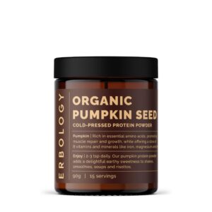 Erbology Organic Pumpkin Seed Vegan Protein Powder – 15 servings