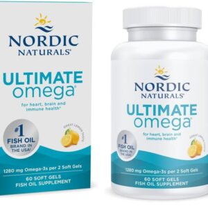 Nordic Naturals Fish oil omega-3 1280 mg – 30 servings