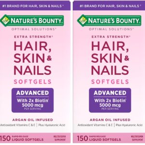 Nature’s Bounty Hair Supplements Softgel – 150 softgels